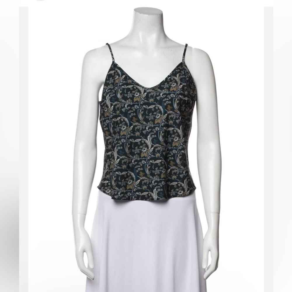 Veronica Beard Silk Paisley Blouse